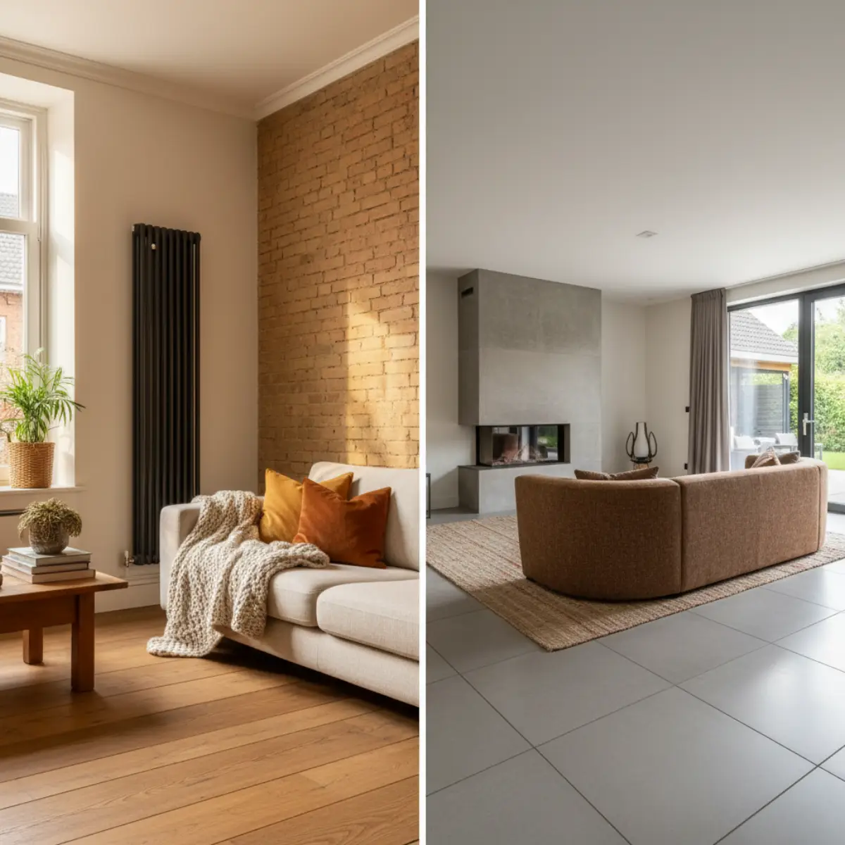 Maison belge avec systeme de chauffage moderne