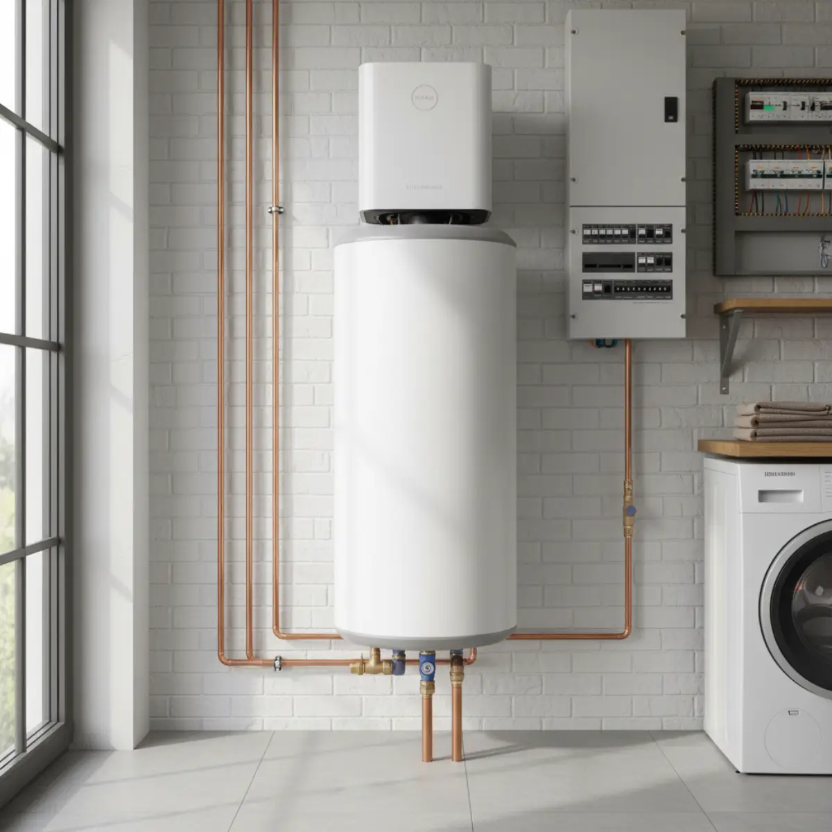 Installation d'un chauffe-eau thermodynamique dans une maison en Belgique