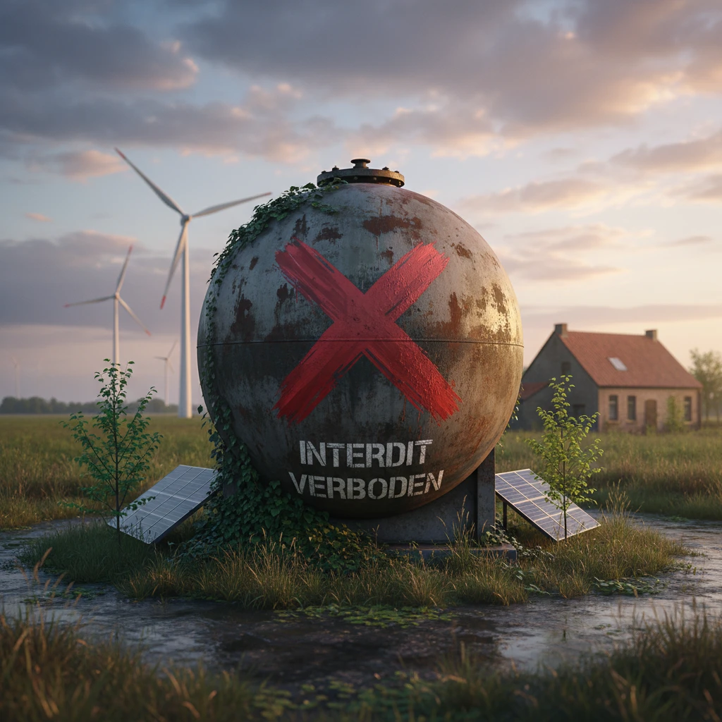 Interdiction chaudière mazout en Wallonie