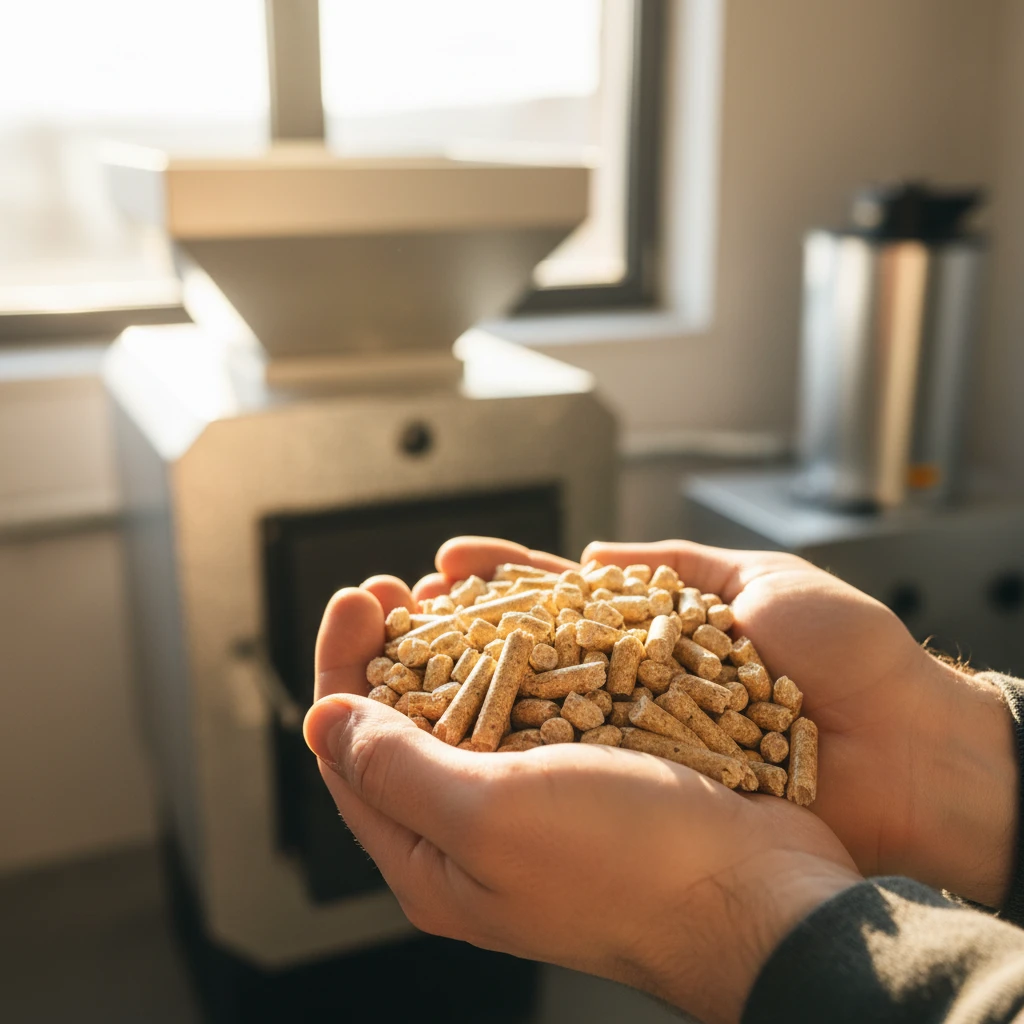 Granules de bois et biomasse pour le chauffage ecologique